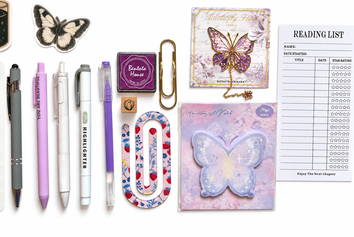 Lavender Dreams Bookish Bundle 💜 | Butterfly Edition 🦋 SUMMER COLLECTION