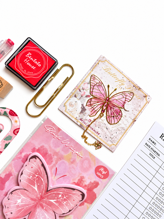 Midnight Blush Bookish Bundle 🌙🩷 | Butterfly Edition 🦋 SUMMER COLLECTION