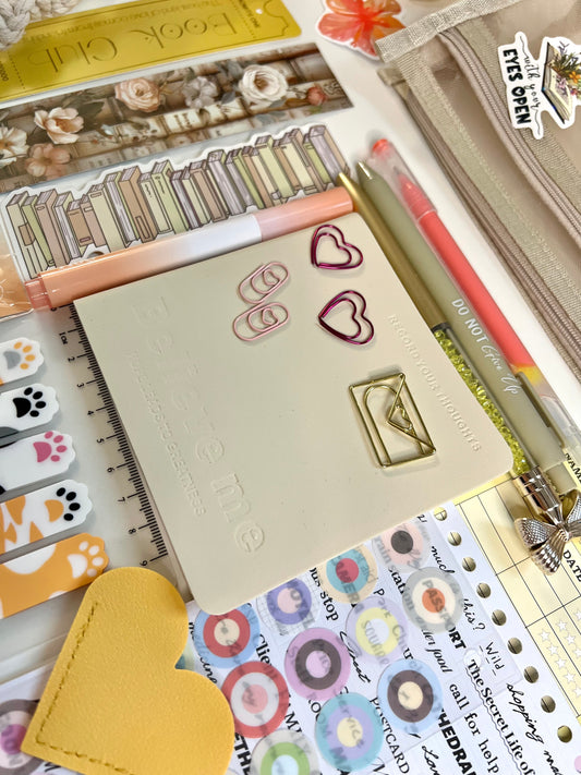 Mini Bookish Bundle Yellowish/Beige (SBB004)