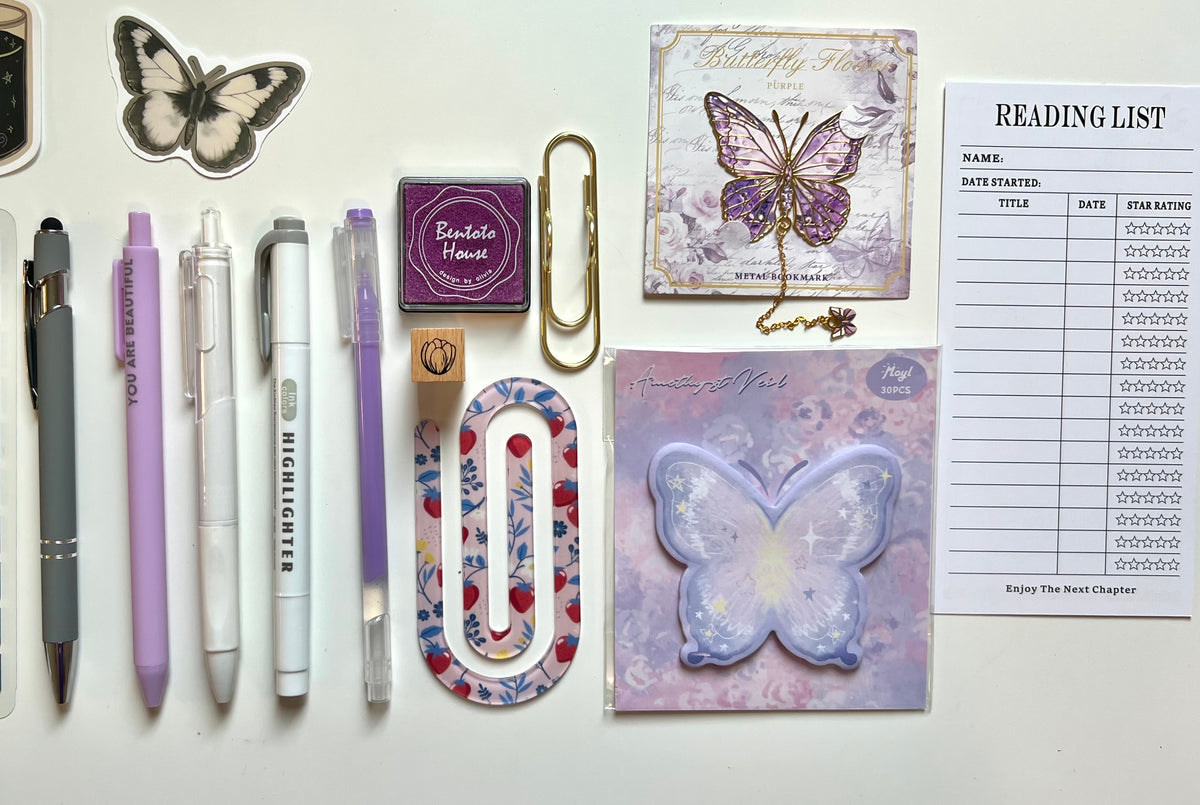 Lavender Dreams Bookish Bundle 💜 | Butterfly Edition 🦋