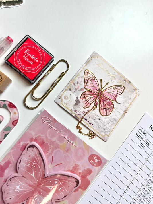Midnight Blush Bookish Bundle ππ©· | Butterfly Edition π¦