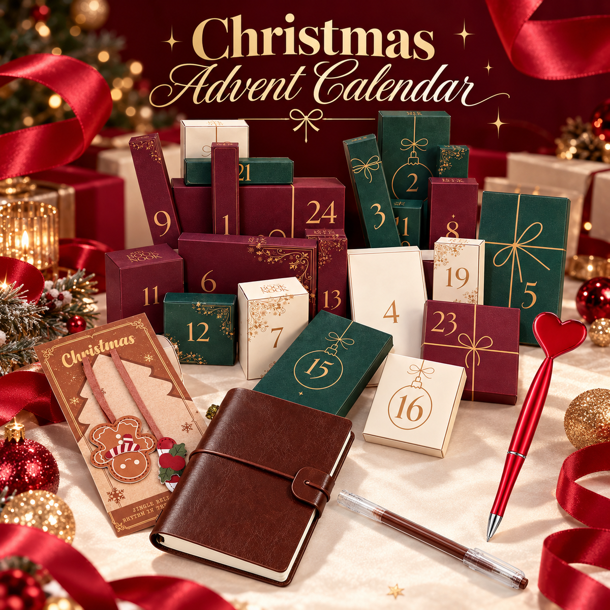 🎄The Book Lover's Advent Calendar | 2026🎁 24 days advent calendar 🎅