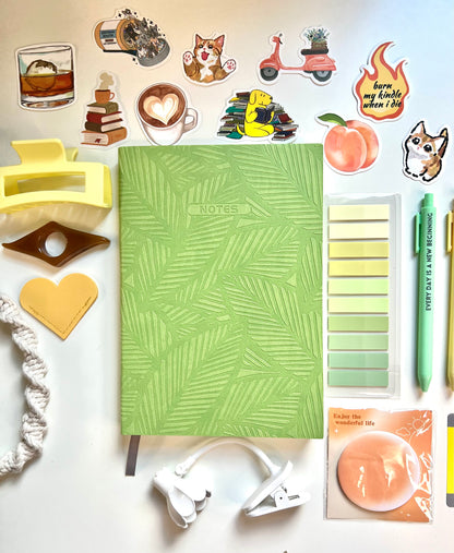 🍵Matcha & Chapters Bookish Bundle | A5 Notebook