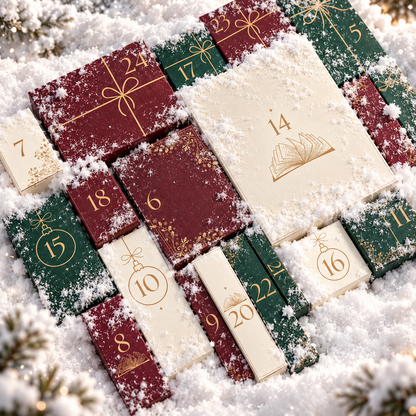 🎄The Book Lover's Advent Calendar | 2026🎁 24 days advent calendar 🎅