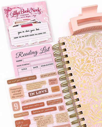🎀 Pink Noel | Limited Winter Edition🎄Bookish Bundle
