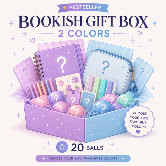 BOOKISH GIFT BOX | Notebook & 20 Bookish Stationery Goodies