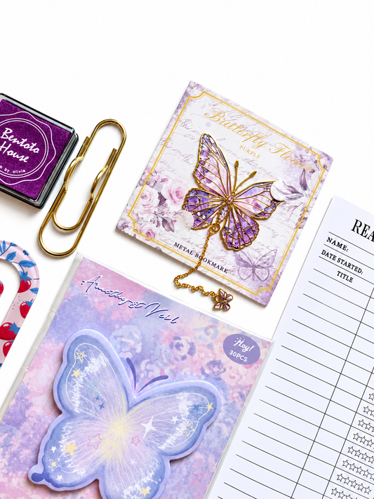 Midnight Lavender Bookish Bundle 🌙💜 | Butterfly Edition 🦋 SUMMER COLLECTION