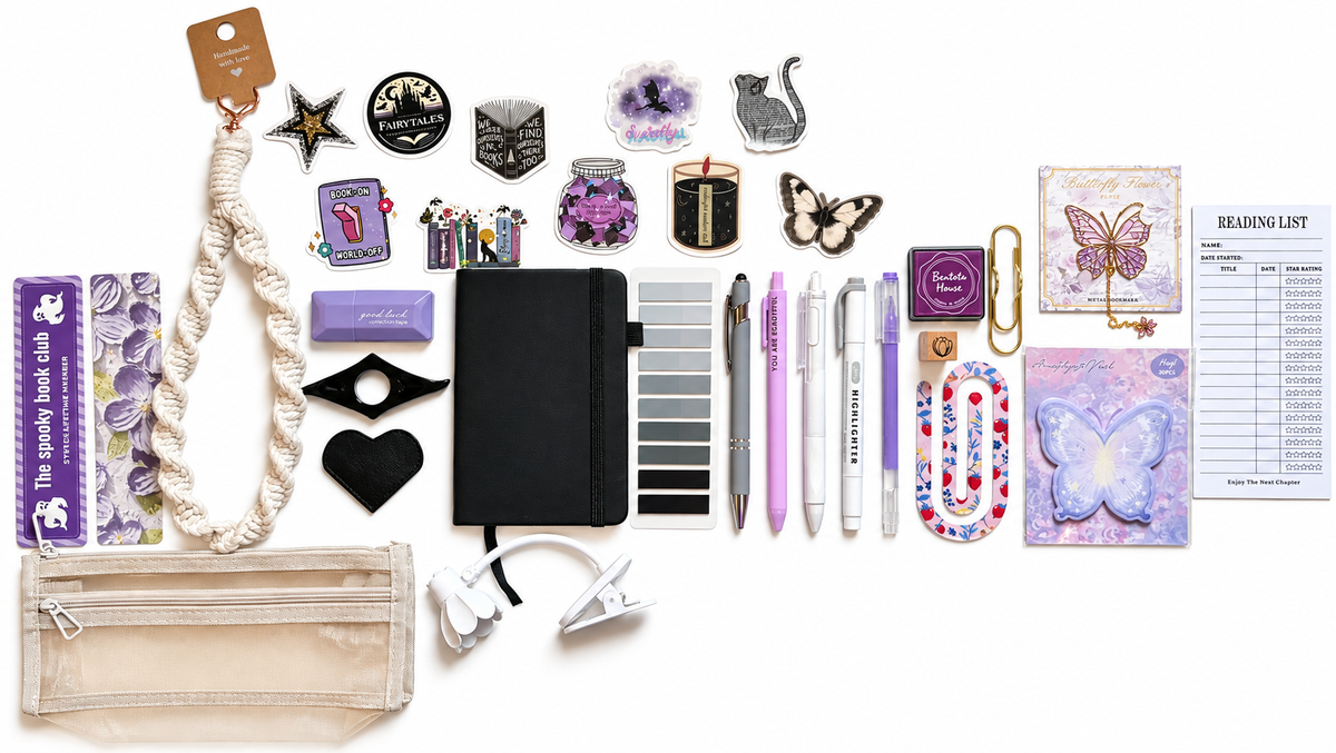 Midnight Lavender Bookish Bundle 🌙💜 | Butterfly Edition 🦋 SUMMER COLLECTION