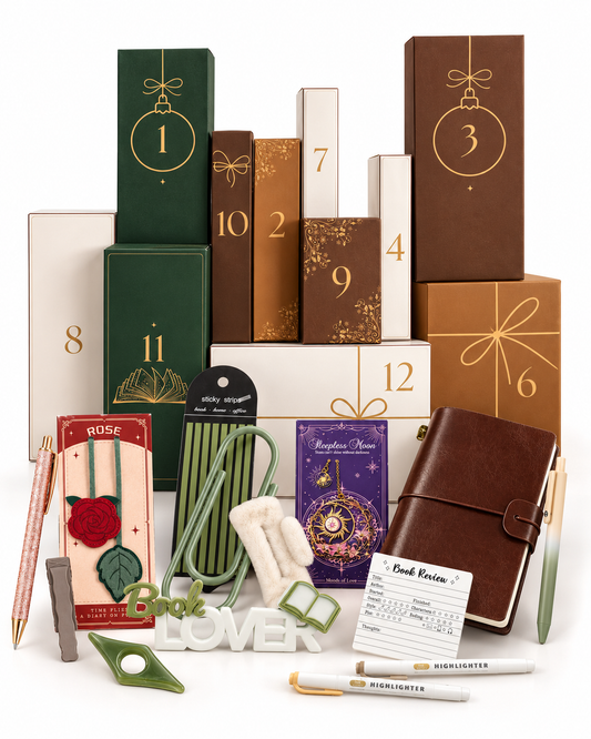 🎅The Book Lover's Advent Calendar | 2026🎁 12 days advent calendar 🎄