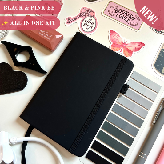 Midnight Blush Bookish Bundle 🌙🩷 | Butterfly Edition 🦋