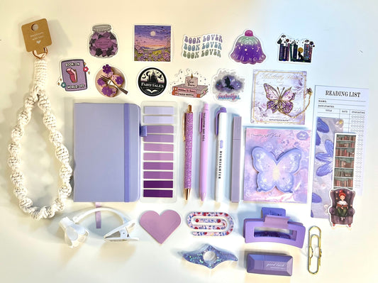 Enchanted Purple Bookisg Bundle | (Value $55CAD/$39USD)
