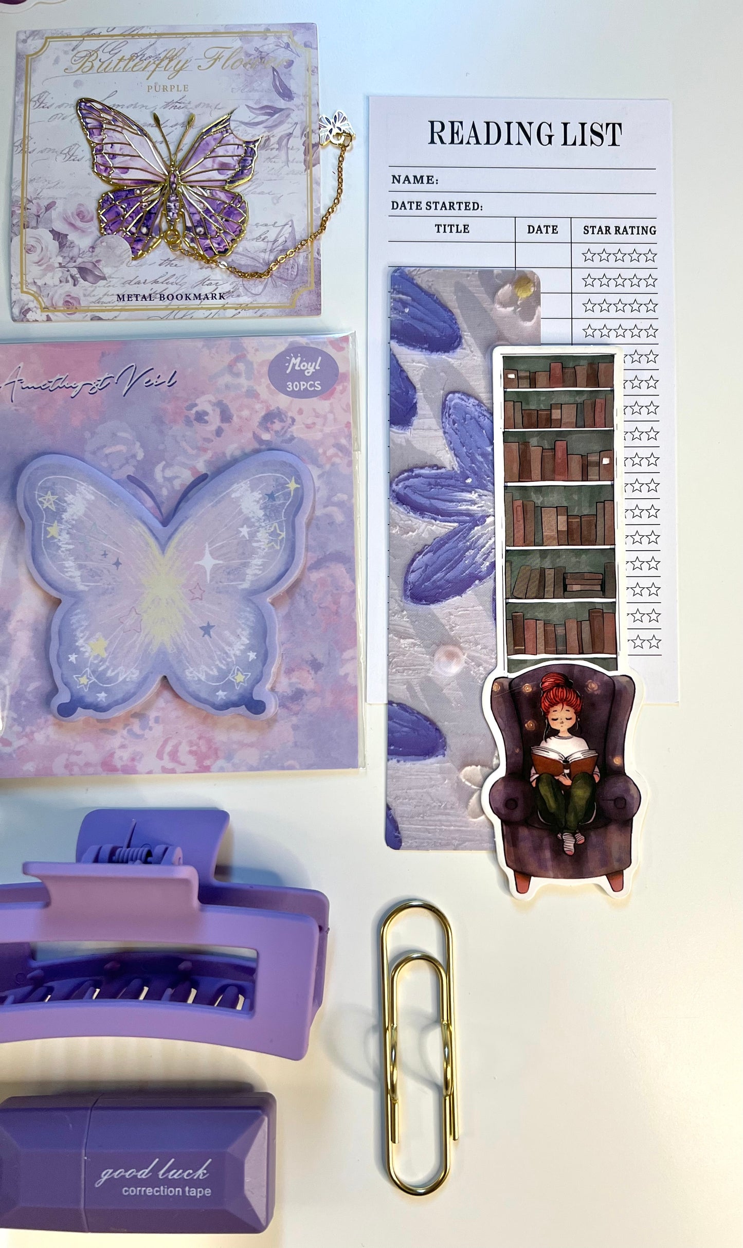 Enchanted Purple Bookisg Bundle | (Value $55CAD/$39USD)