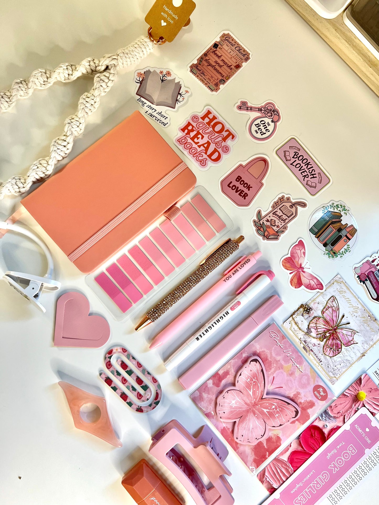 Sweet Pink Bookish Bundle | (Value $55CAD/$39USD)