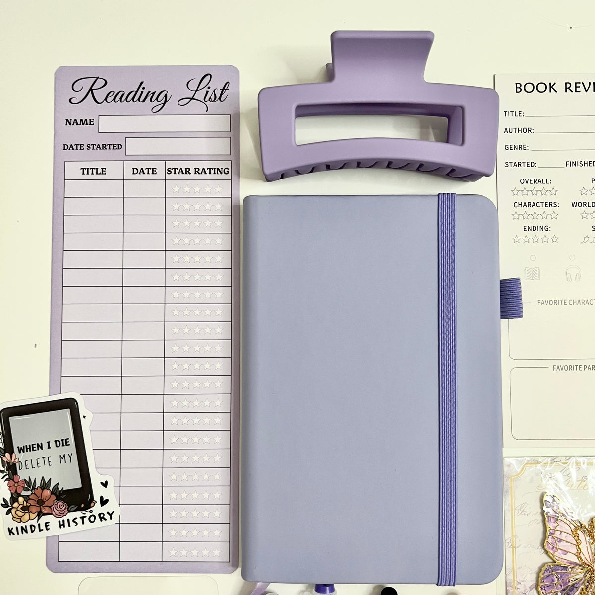 Lilacs & Pages Bundle 🪻📚 | BOOKISH BUNDLE