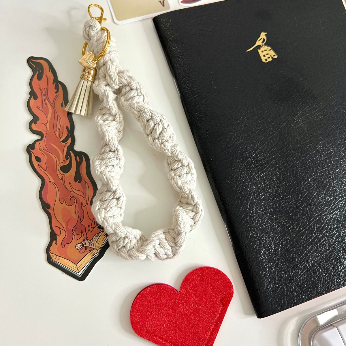 Black & Crimson Luxury Bookish Bundle | Handmade Notebook Made in Italy