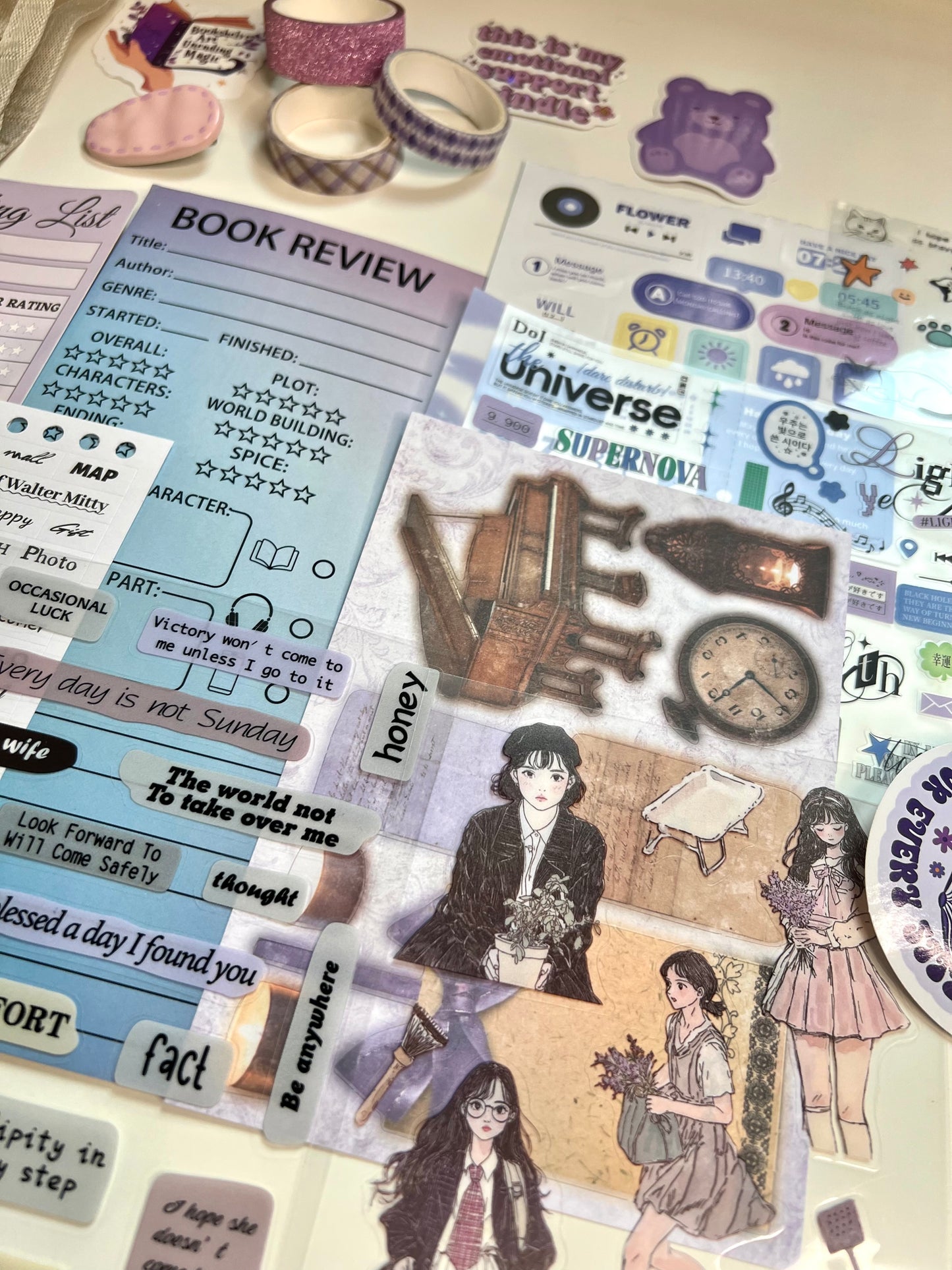 Mini Starter Bookish Bundle Purple (SBB003)