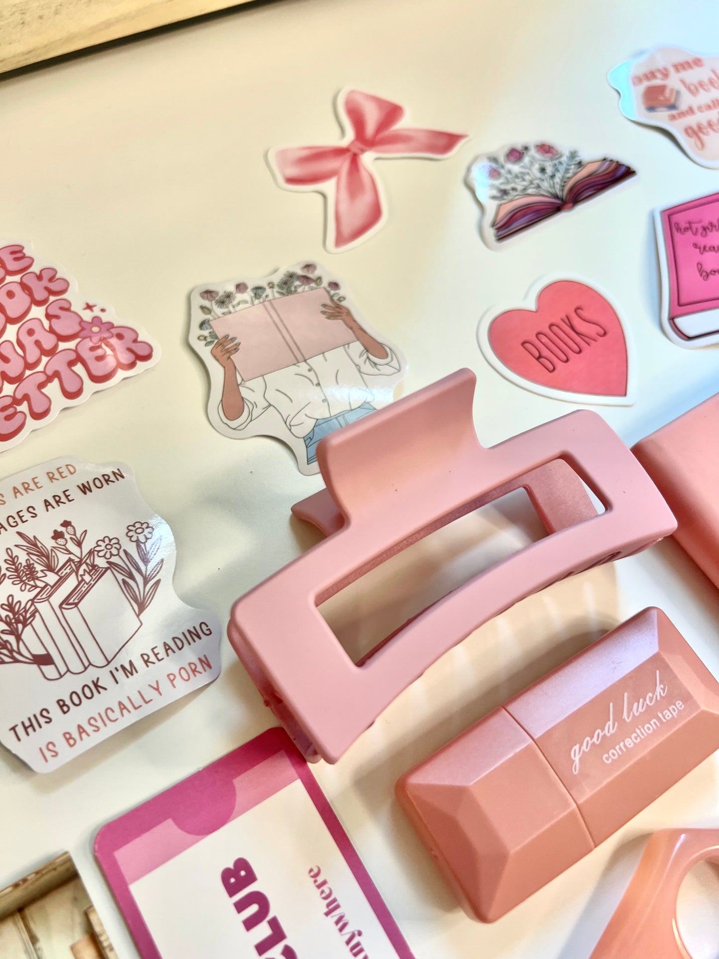 Pink HANDMADE Edition Bookish Bundle (Value $55CAD/$39USD)