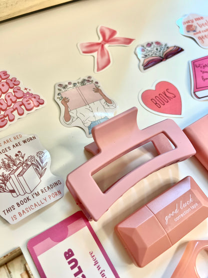 Pink HANDMADE Edition Bookish Bundle (Value $55CAD/$39USD)