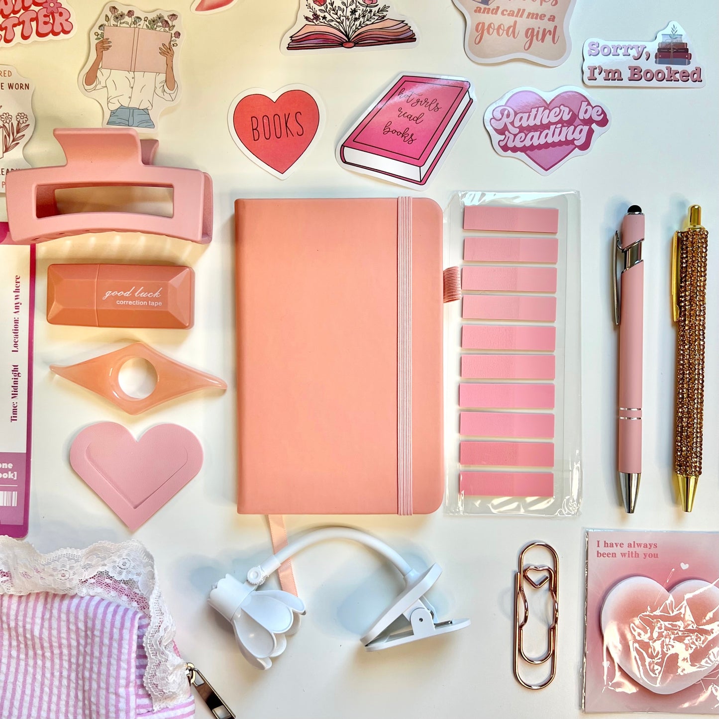 Pink HANDMADE Edition Bookish Bundle (Value $55CAD/$39USD)