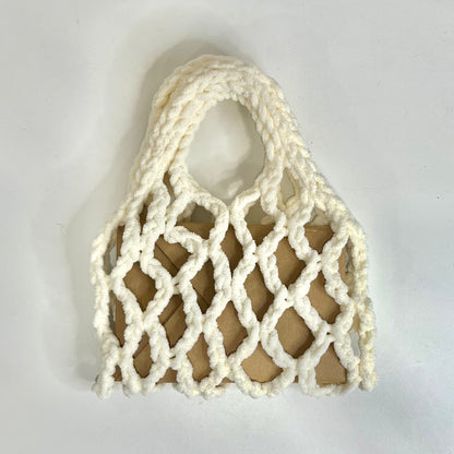 Crochet Book Sleeve + Bow Keychain Set (BSC)