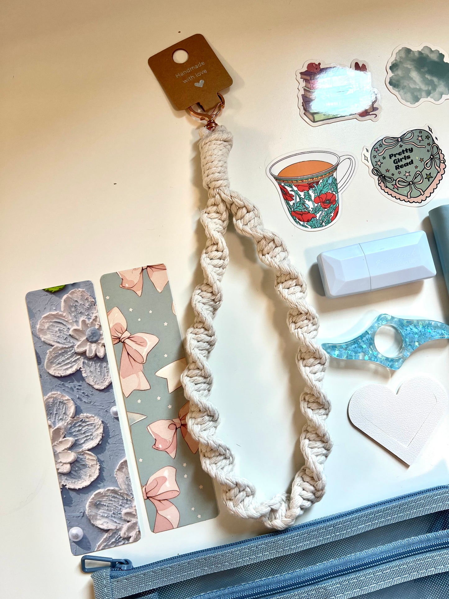 Dust Blue Bookish Bundle ☁️💙 | Butterfly Edition 🦋