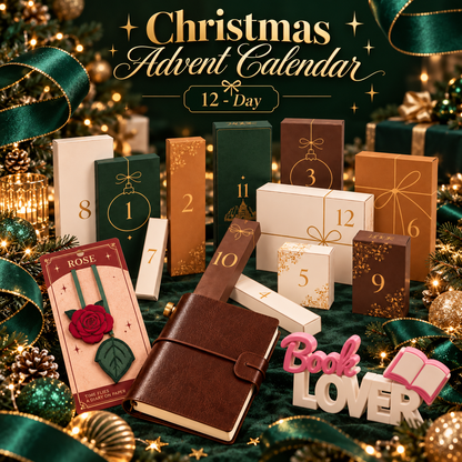 🎅The Book Lover's Advent Calendar | 2026🎁 12 days advent calendar 🎄